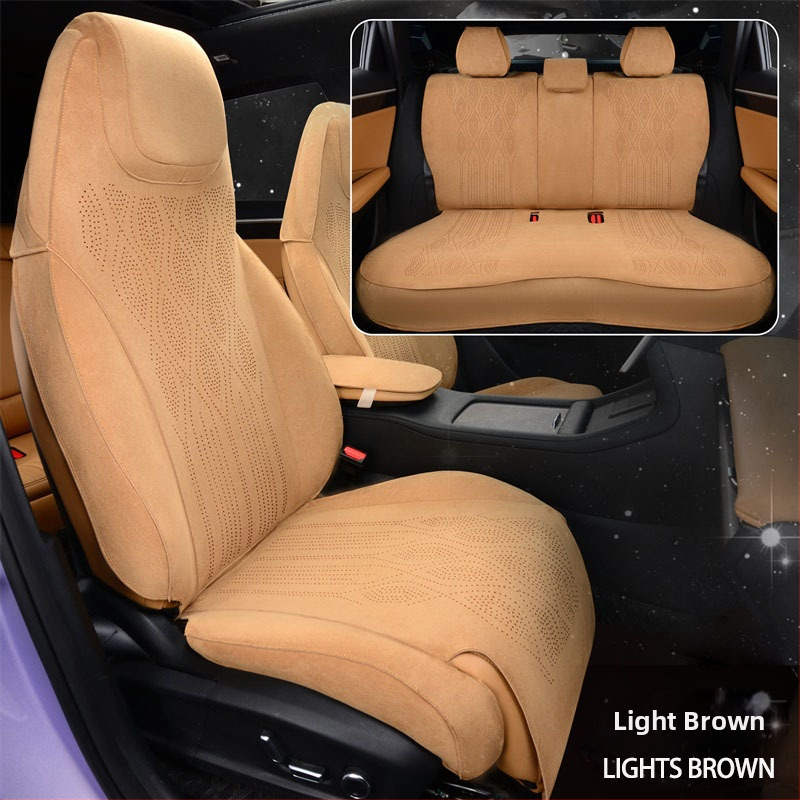 Geely Galaxy L7 plný obal sedadiel do auta, umelá kožušina, priedušný, štyroch ročných období