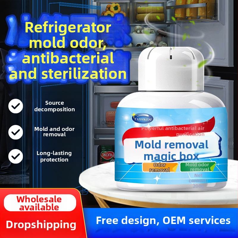 Lian Jie viacúčelový čistiaci prostriedok, 200 ml, antibakteriálny a deodorizačný, na odstránenie plesní z kuchyne a spotrebičov