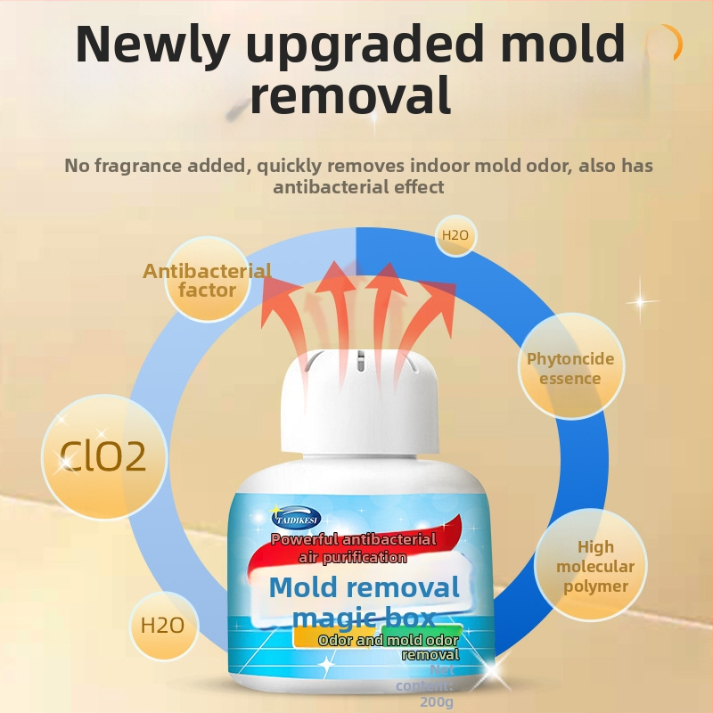 Lian Jie Daugiafunkcinė valymo priemonė, 200 ml, antibakterinė ir dezodoruojanti, skirta virtuvės ir įrenginių pelėsių šalinimui