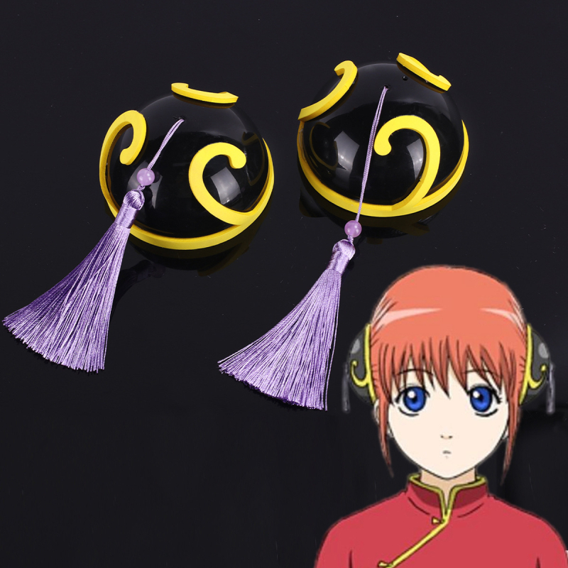 Cosplay čelenka Kagura (Gintama) – Holy Saint, doplnok na účes v štýle drdol, 20 g, zrelý materiál