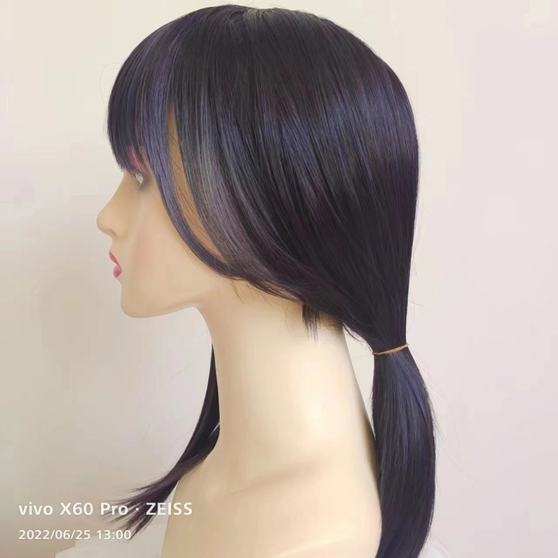 COS parochňa Chainsaw Man Makima - domáce hodvábne vlasy, Jifu Beauty, model Chainsaw Dongshan Little Matchmaker, Cos štýl