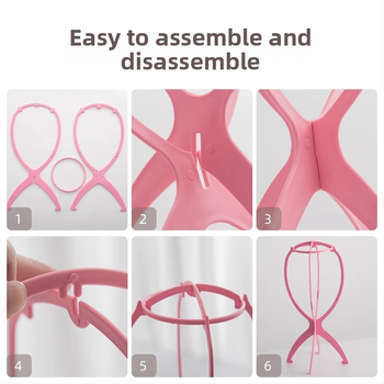 Stojan na parochne Baiyao Wigs – Podpora a skladovanie parochne, 90 g