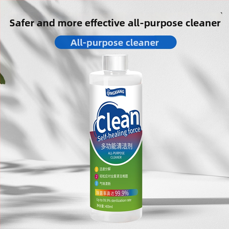 Qingxiang daugiafunkcinė valymo priemonė namų ūkiui — skirta šaldytuvui, šaldikliui, voniai ir grindims; 400 ml; gili dezinfekcija; gaivus kvapas; tvari apsauga; saugi dezinfekcija