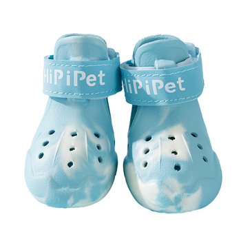 Topánky pre psov — Hippie dog, EVA materiál, reflexný suchý zips, protišmykové