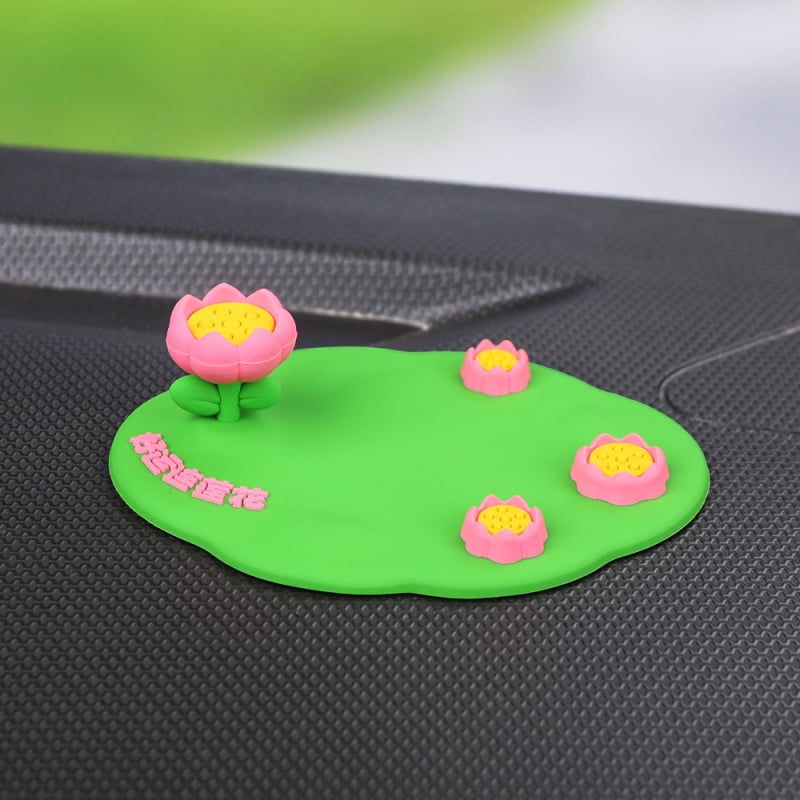 Automobilová vnútorná protišmyková podložka z PVC, dekoratívny panel stredovej konzoly, bez loga, bez úprav, Quan Yue značka