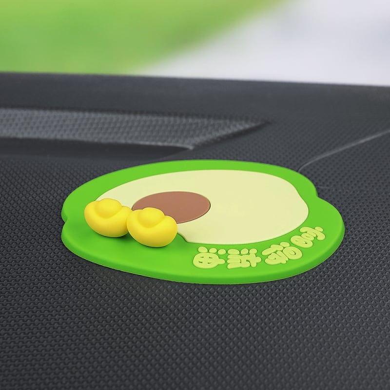 Automobilová vnútorná protišmyková podložka z PVC, dekoratívny panel stredovej konzoly, bez loga, bez úprav, Quan Yue značka