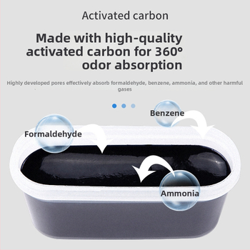 Освежител за хладилник Rabbit Power, торбички с активен въглен от бамбук, 150 г, 48 бр., дезодориращ