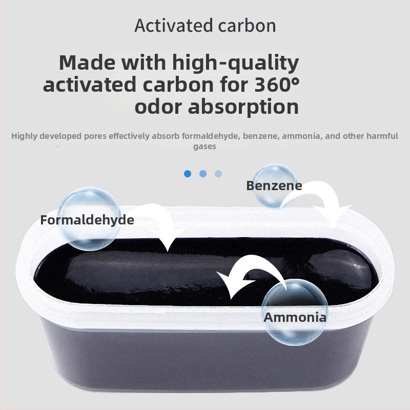 Освежител за хладилник Rabbit Power, торбички с активен въглен от бамбук, 150 г, 48 бр., дезодориращ