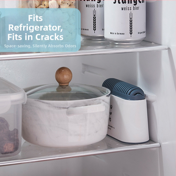 Šaldytuvo dezodoranto dėžutė su aktyvuota anglimi, adsorbcija ir dezinfekcija, kvėpuojanti neaudinys, 120 vnt, medžiaga: PP + aktyvuota anglis