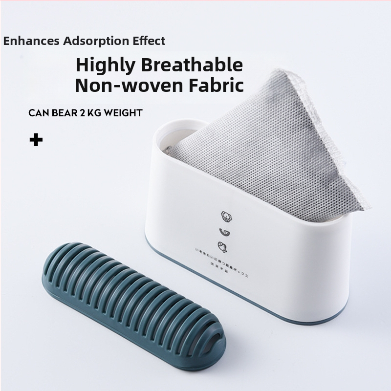 Ledusskapja dezodorēšanas kastīte ar aktivētu ogli, absorpcija un dezinfekcija, elpojošs nešūts materiāls, 120 gab., materiāls: PP + aktivēta ogle