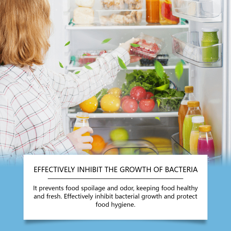 JUE FISH Кутия за дезодориране на хладилник, 50 г, кутия с 166 бр., JU-C03-0015-01