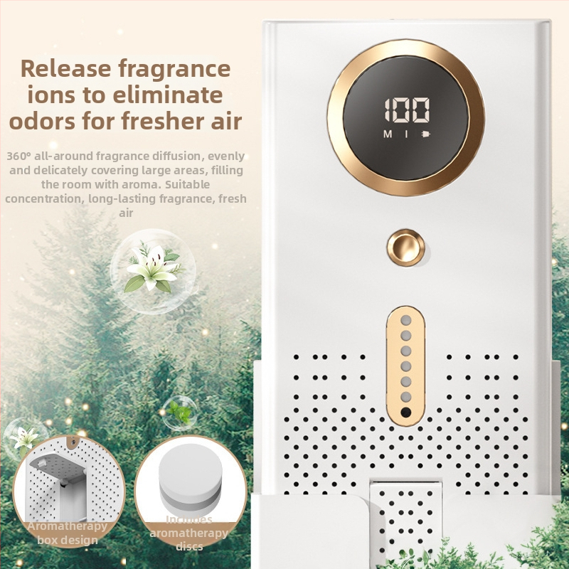 Purificator de aer pentru casă, elimină mirosuri, formaldehidă și mirosuri de animale; ioni negativi și ozon, alimentare USB, zgomot redus, debit de aer 50 m³/h, potrivit pentru 11–20 m²