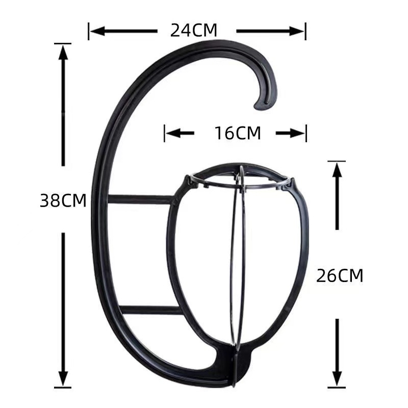 Visiaci stojan na parochne, plastový, na ukážku a skladovanie parochní, 140