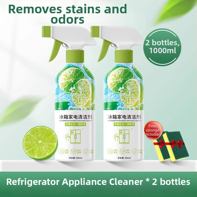 Почистващ продукт за хладилник с премахване на плесен, деконтаминация, дезодориране и дезинфекция