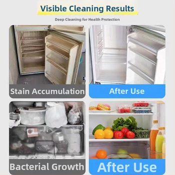 Saldētavas tīrīšanas dezodorants – putas pret pelējumu un smaku, svaiga smarža, tīrīšana un dezodorēšana