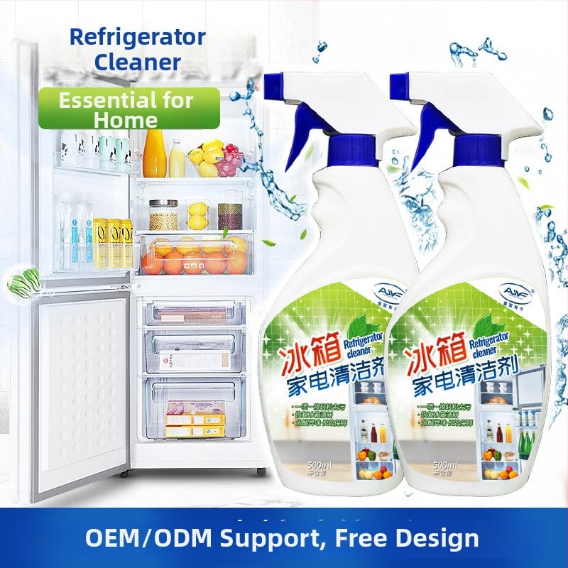 Univerzálny čistiaci prostriedok na chladničku, rúru a mikrovlnnú rúru – hlboká dekontaminácia, odstraňovanie vodného kameňa, citrónová vôňa, balenie 24 fliaš