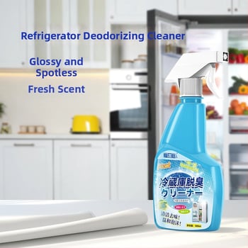 Spray na deodoráciu chladničky – bez vône, domáci čistiaci prostriedok, odstraňuje zápachy, škvrny a plesne