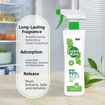 Čistič na chladničku a rúru – značka Stain, deodorizačný, odstraňuje usadeniny a plesne, citrónová vôňa; kód produktu 24xj091; balenie 20 kusov.