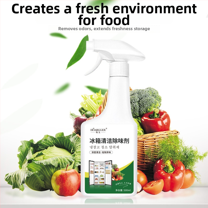 HOARGGER/Hango Šaldytuvo valymas ir dezodoruojantis priemonė – Citrinų kvapas, pakuotė 30, dezodoravimas ir valymas