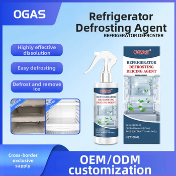OGAS Odmrazovací čistič pre chladničku – Odstraňovanie ľadu a námrazy, 100 ml, model OGAS-9812A, viacúčelový čistiaci prostriedok