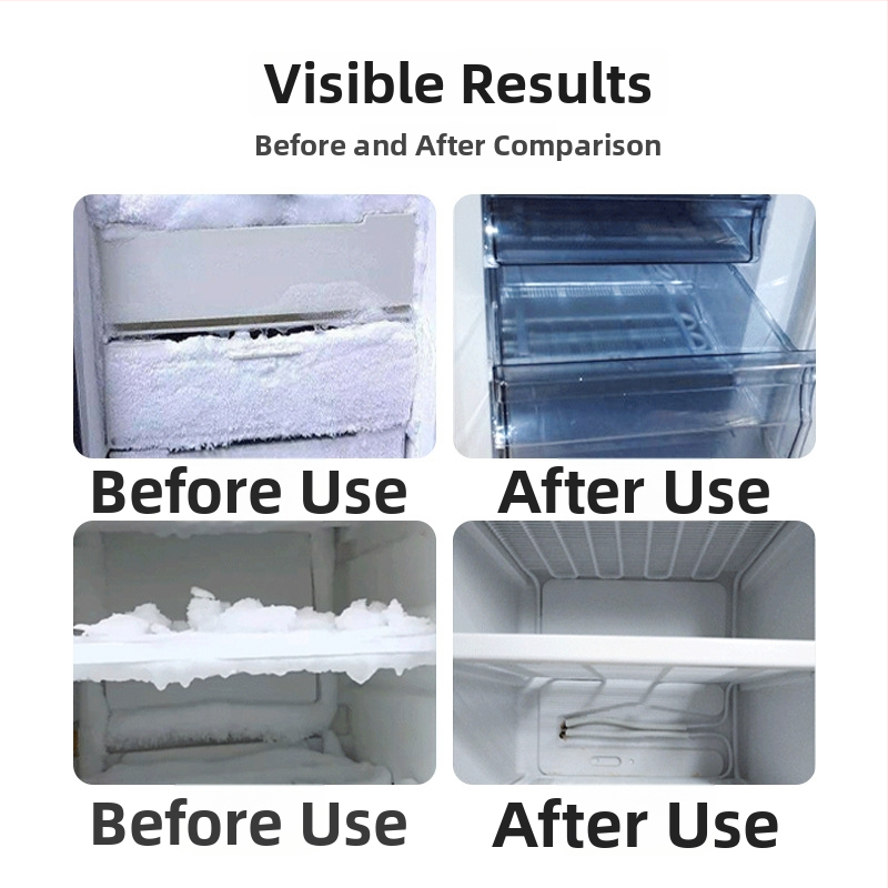 OGAS Odmrazovací čistič pre chladničku – Odstraňovanie ľadu a námrazy, 100 ml, model OGAS-9812A, viacúčelový čistiaci prostriedok