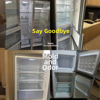 Čistič chladničky s citrónovou vôňou, deodorizačný, viacfunkčný čistiaci prostriedok — 45 fliaš v balení