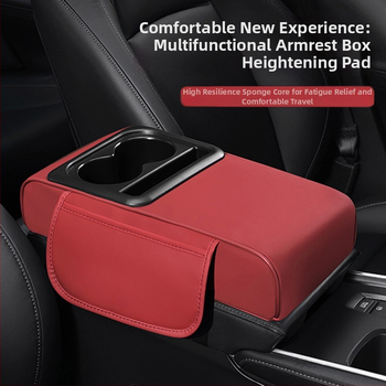 Evans kožený univerzálny lakťový opierok do auta, prispôsobiteľný, kód YWS008