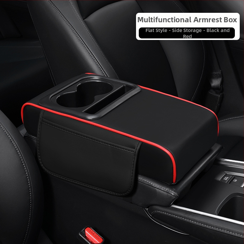 Evans kožený univerzálny lakťový opierok do auta, prispôsobiteľný, kód YWS008