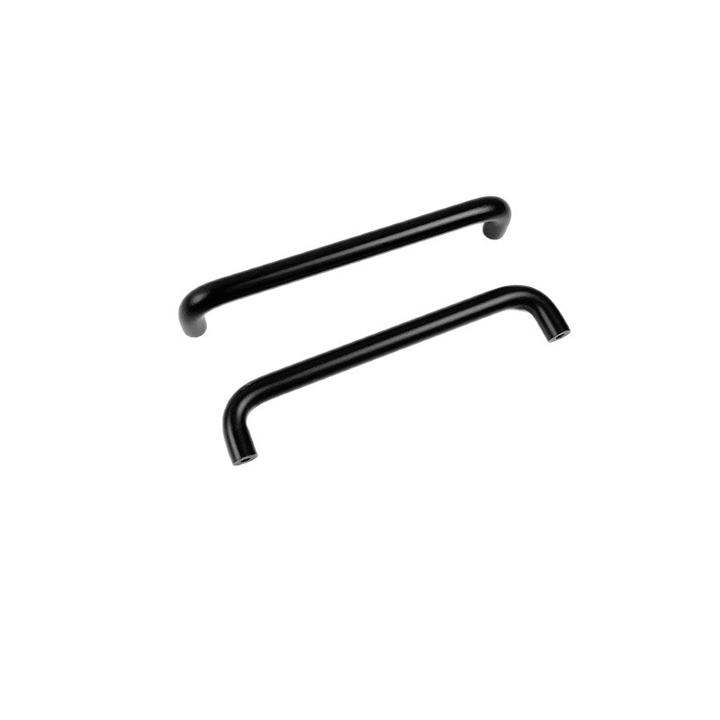 Rukoväť na zásuvku a dvere z hliníkovej zliatiny s anodizovaným povrchom, guľatá trubka, vhodné pre šatník, skrinku, zásuvku a dvere - ľahký luxusný štýl