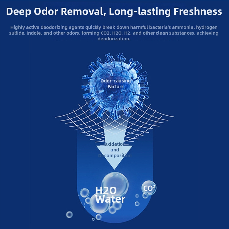 Čistič na chladničku a deodorant, odstraňuje zápachy a plesne, 430 ml viacúčelový čistiaci prostriedok Evgula