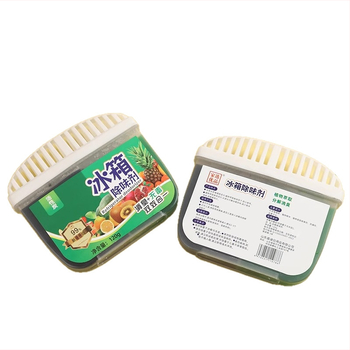 Qiwang Dezodor do chladničky s aktívnym uhlím a čajovými polyfenolmi – antibakteriálne, odstraňuje zápachy, udržiava čerstvosť, 120 g, krabica 60 kusov, kód 2377