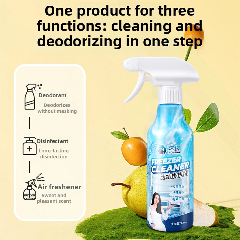 Čistič chladničky s deodoráciou a odstraňovaním plesní, 300 ml, balenie 30, viacúčelový čistič