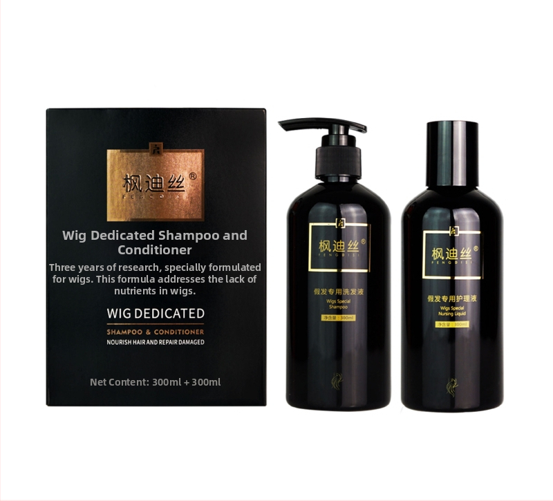 Fondis set na starostlivosť o parochu – oprava kutikúl a zvlhčenie, šampón 300 ml + roztok starostlivosti 300 ml