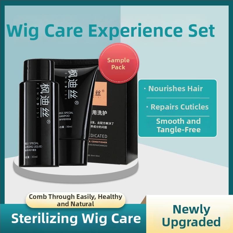 Fondis set na starostlivosť o parochu – oprava kutikúl a zvlhčenie, šampón 300 ml + roztok starostlivosti 300 ml