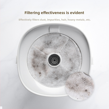 Filtračná vložka pre dávkovač vody pre domáce zvieratá, 2 ks, živica a aktívne uhlie, model YXP012, značka YXPET