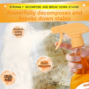 Global Warehouse Viacúčelový čistiaci prostriedok pre elektrické spotrebiče – sprej na chladničky, rúry a mikrovlnky; hlboké odstraňovanie špiny, osvieženie