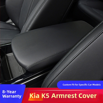 Kožený kryt pre box pod podrúčku Kia K5, pre modely 11–25, stredová konzola, 100 g, prispôsobenie k dispozícii