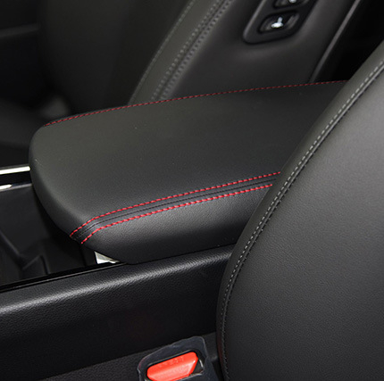 Kožený kryt pre box pod podrúčku Kia K5, pre modely 11–25, stredová konzola, 100 g, prispôsobenie k dispozícii