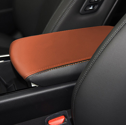 Kožený kryt pre box pod podrúčku Kia K5, pre modely 11–25, stredová konzola, 100 g, prispôsobenie k dispozícii