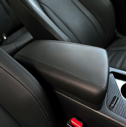 Kožený kryt pre box pod podrúčku Kia K5, pre modely 11–25, stredová konzola, 100 g, prispôsobenie k dispozícii