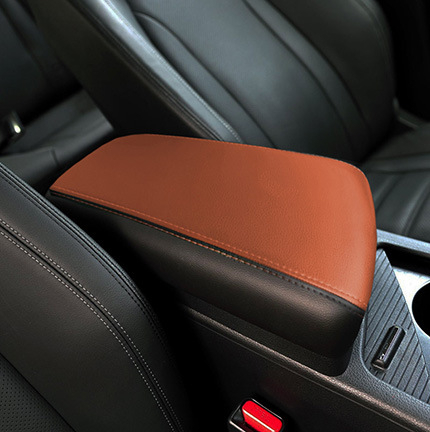 Kožený kryt pre box pod podrúčku Kia K5, pre modely 11–25, stredová konzola, 100 g, prispôsobenie k dispozícii