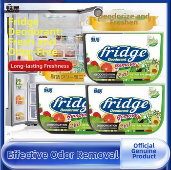 Box na deodoráciu chladničky s aktívnym uhlím a čajovými polyfenolmi – udržiava čerstvosť ovocia a zeleniny a odstraňuje vône (120 g)