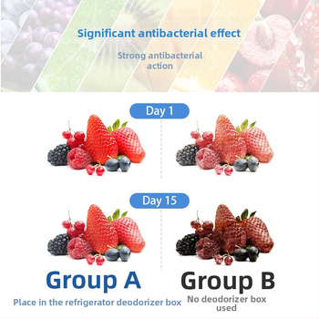 Juqi deodorant do chladničky s aktívnym uhlím – proti plesniam a antibakteriálny, 150 g