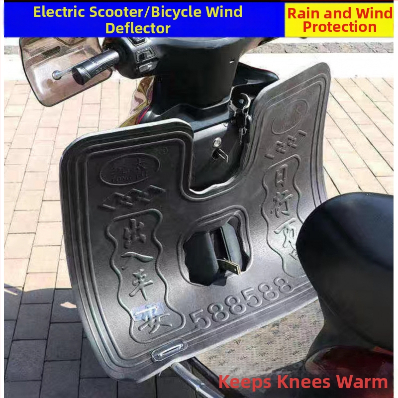 Veterný diflektor s penovým štítom pre elektrické skútre — ochrana predného nárazníka, univerzálna ochrana proti blatu