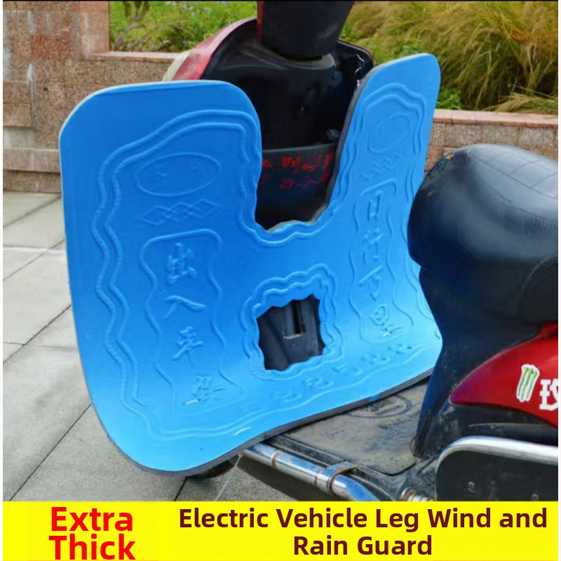 Veterný diflektor s penovým štítom pre elektrické skútre — ochrana predného nárazníka, univerzálna ochrana proti blatu