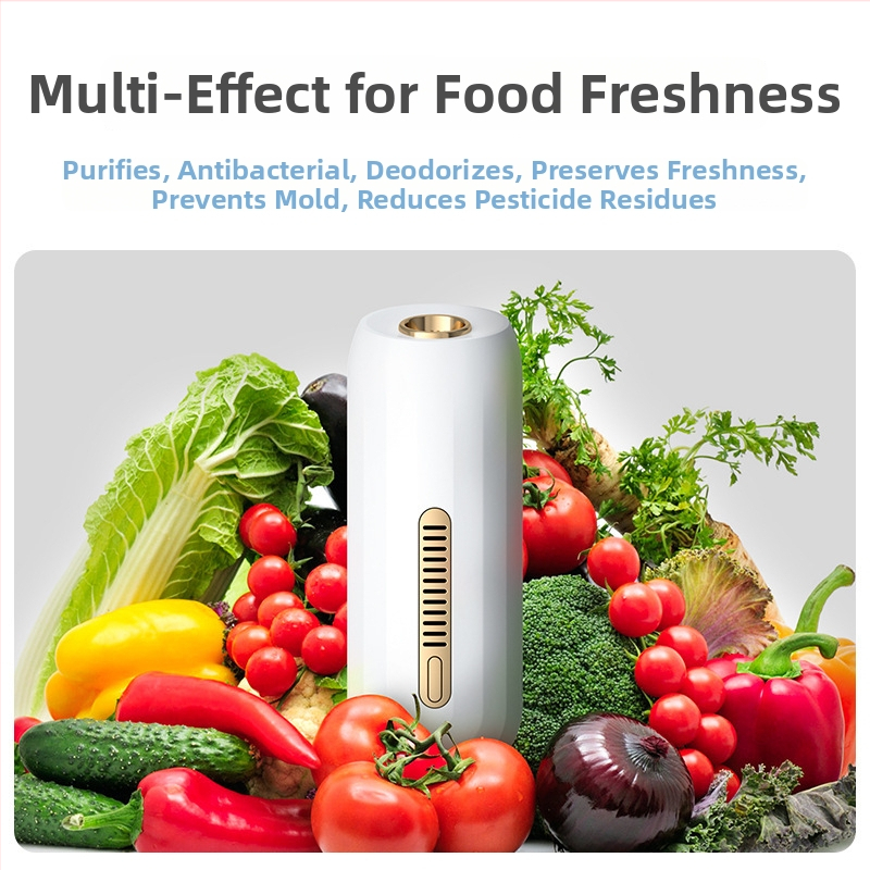 Nešiojamas USB oro valymo įrenginys automobiliui ir namams su neigiamųjų jonų technologija, kvapų šalinimas ir sterilizavimas