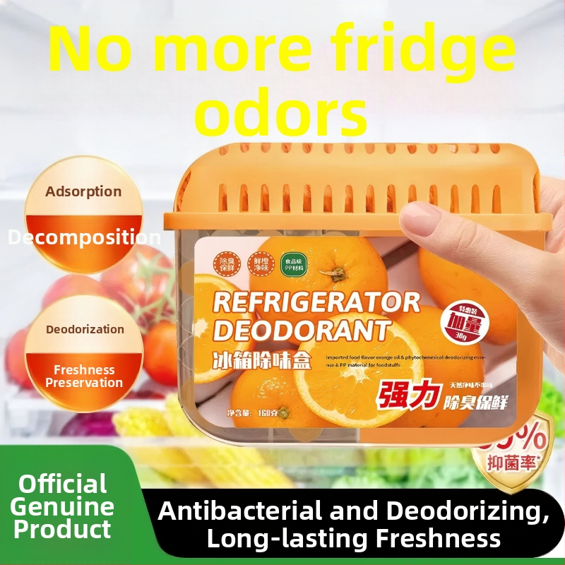 Royal Fragrance Šaldytuvo dezodoravimo dėžutė, Vaisių aromatas, Antibakterinis, 60 vnt., Grynasis turinys 160