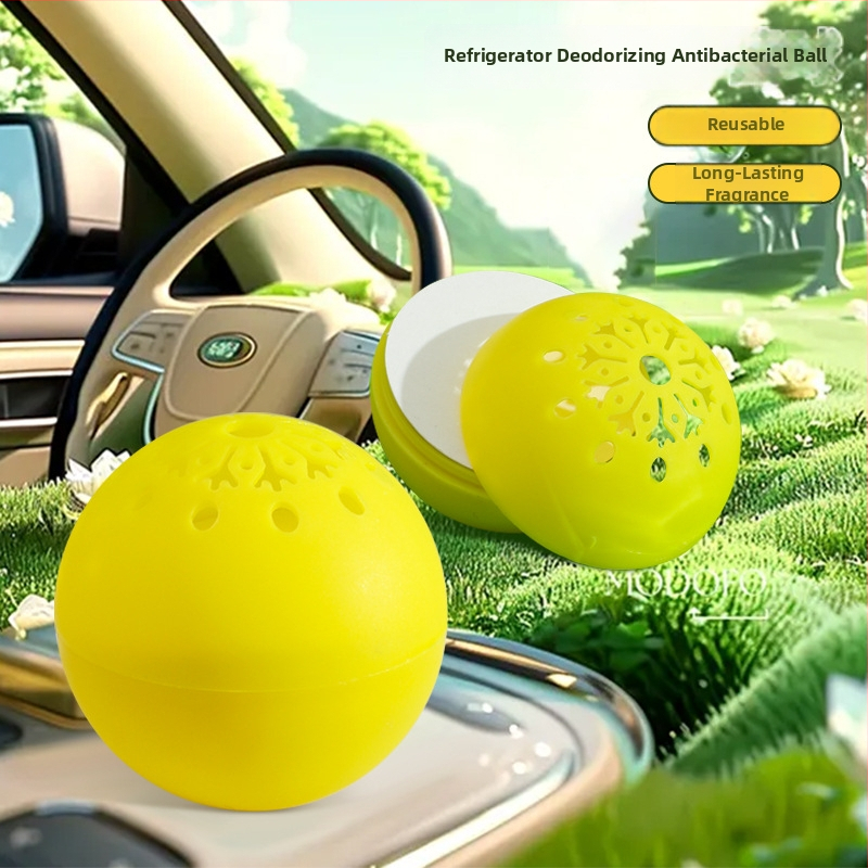 Chladničkový osviežovač s vôňou citróna, 6 kusov, balenie 100 krabičiek