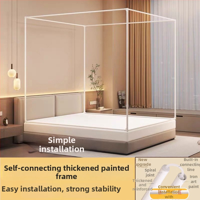 Kolm uksed sääsevõrgu raam, ZIP-tent stiilis, värvitud rauast raam ja värvitud kinnitusvahendid, paigaldus vajalik