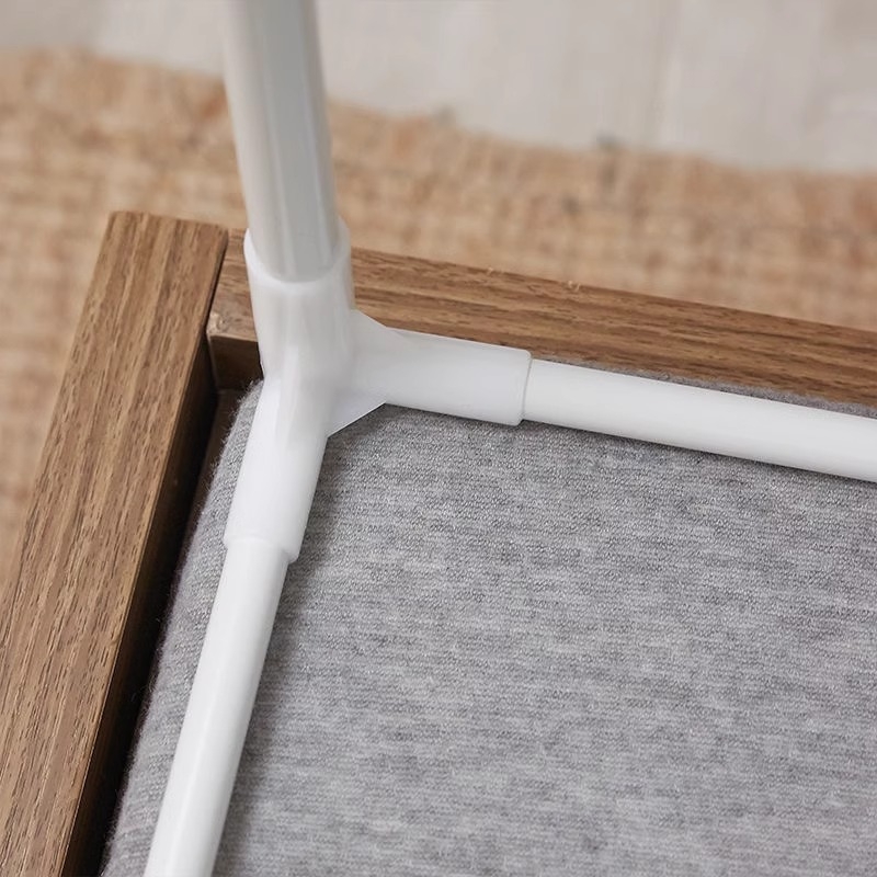 Rámová sieť proti komárom so 3 dverami, štýl zip-tent, rám z farbeného železa a farbené držiaky, montáž potrebná